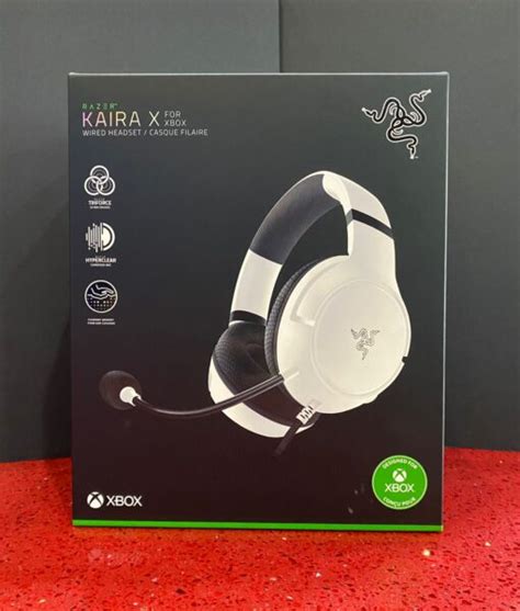 Headset Auricular Kaira X Alambrico Mm Blanco Razer Gamestation