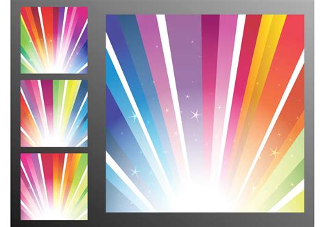 Rainbow Rays Background Download Free Vector Art Stock Graphics And Images