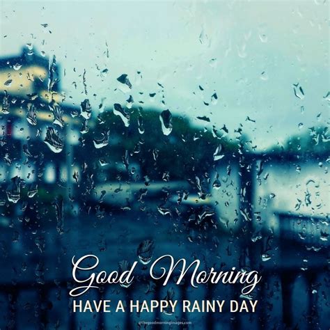 Best Rainy Good Morning Images