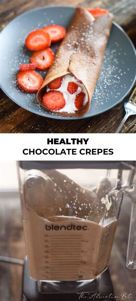 Healthy Chocolate Crepes The Adventure Bite