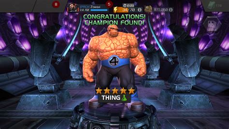 Thing Players Assemble — Marvel Contest Of Champions
