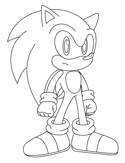 Personajes De Sonic Para Colorear