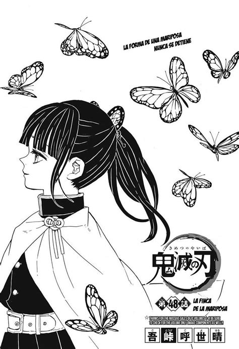 Pagina 01 Manga 48 Kimetsu No Yaiba Demon Slayer Artesanías De
