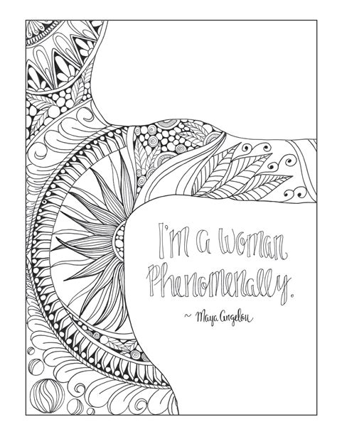 Be Yourself Coloring Coloring Pages