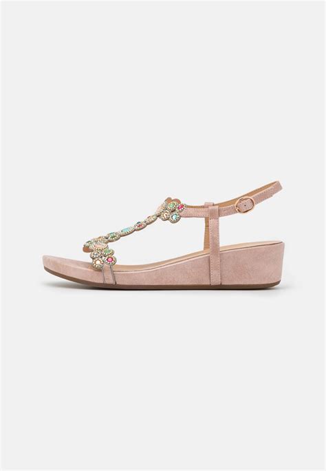 alma en pena wedge sandals lisboa rose light pink zalando ie