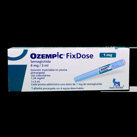 OZEMPIC FIX DOSE 4MG/3ML PLUMA SOLUCION INYECTABLE (R) NOVO, 44% OFF