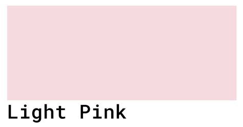 Light Pink Color Codes The Hex Rgb And Cmyk Values That You Need