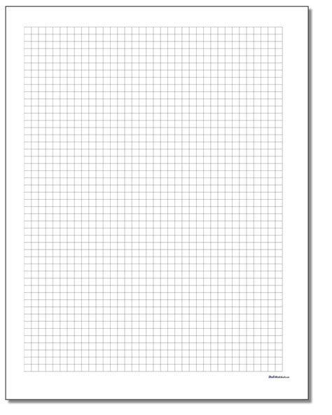 Metric Graph Paper Printable