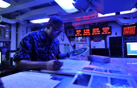 A Sailor Monitors The Weather At Sea Philippine Sea Nov Flickr