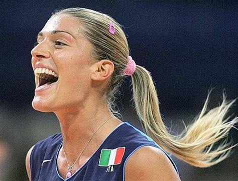 Francesca Piccinini Italian Volleyball Team Player Superstar Volley