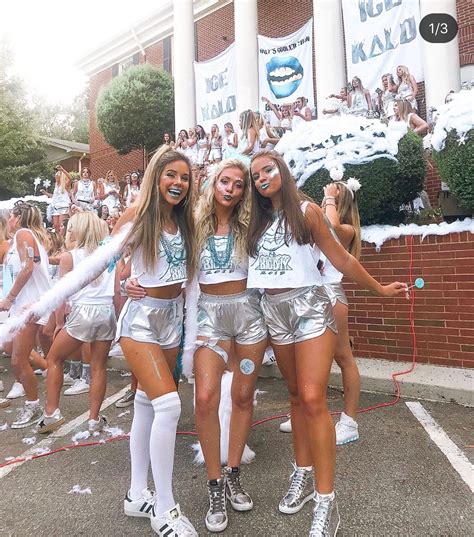Pin By Erica Vicino On Alpha Chi Bid Day 2019 Sorority Party Spirit Week Outfits