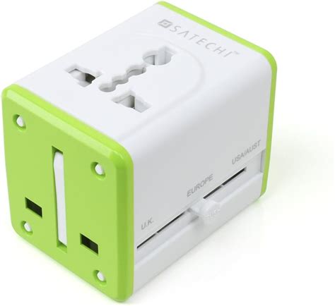 Satechi Smart Travel Adapter With Usb Charging Port For Ios