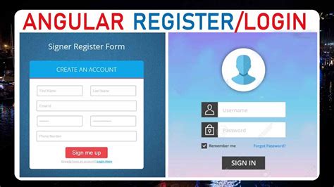 User Login And Registration Guide In Angular Tapscape
