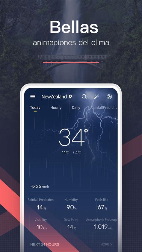 ¿qué actividades se hacen?¿qué pasa cuando el tiempo cambia? ProWeather-Pronóstico del clima en tiempo real for Android ...