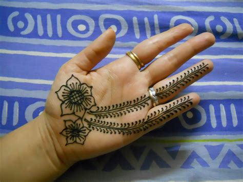 How To Do Henna Design For Beginners 4 Steps Instructables
