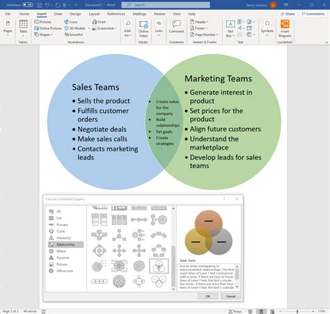 28 How To Insert A Venn Diagram In Word Wiring Database 2020