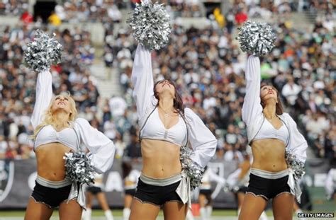 The Strange Demands Of Life As A Cheerleader Bbc News