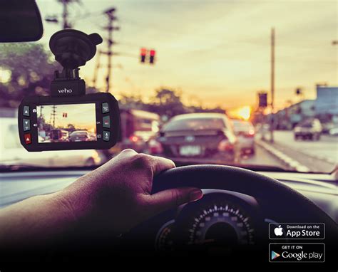 Dash cam, telecamera auto, videocamera auto, telecamera atti vandalici, camera auto. Muvi Dash Cam, 1080P HD Footage with GPS Tracking, App ...