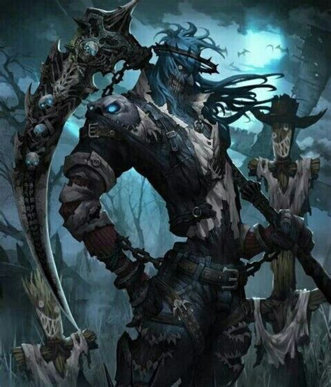 Reaper Scarecrow Pathfinder Pfrpg Dnd Dandd D20 Fantasy Personajes De