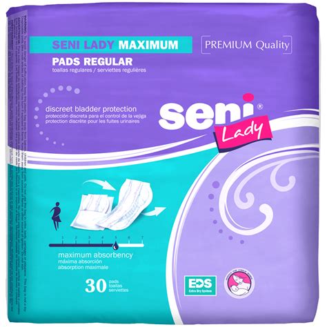 Seni Lady Maximum Pads Regular Premium Quality Bladder Control In