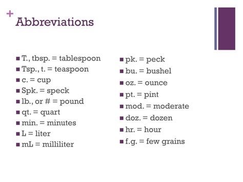 Ppt Measuring Recipes Powerpoint Presentation Free Download Id