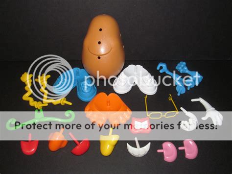 Lot 20 Mr Mrs Potato Head Accessories Eyes Nose Arms Glasses Feet