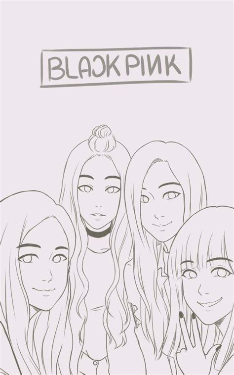25+ elegant collection Blackpink Coloring Pages / Coloring Pages Kpop | Free download on