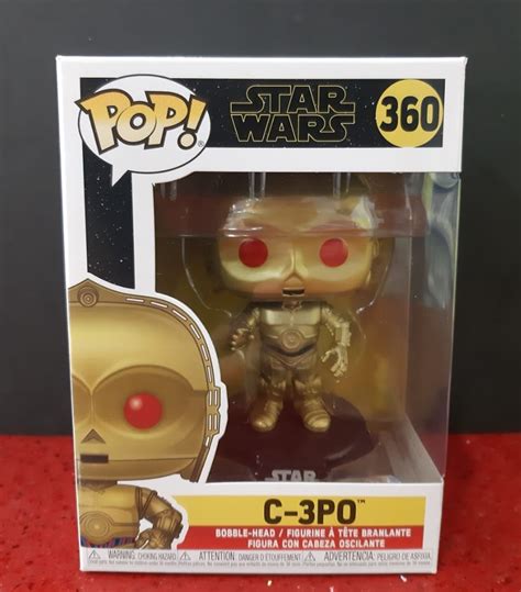 Funko Pop Figure Star Wars C 3po 360 Gamestation