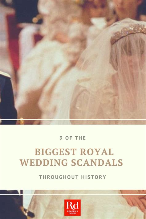 9 Of The Biggest Royal Wedding Scandals Throughout History