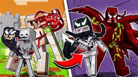 Minecraft Mas O Venom E O Carnificina PossuÍram Os Monstros Youtube