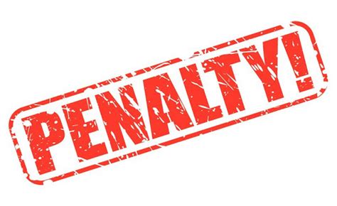 What Is The Penalty For Non Payment Of Tax The Post City