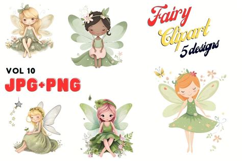 Fairyland Fun Clipart Pack Ranya Graphic By Ranya Art Studio