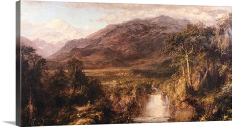 Heart Of The Andes By Frederic Edwin Church Wall Art Canvas Prints