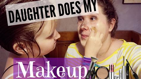 daughter does my makeup drugstore makeup youtube