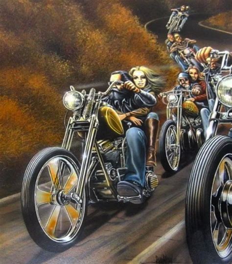 David Mann David Mann Art Harley Davidson Art David Mann