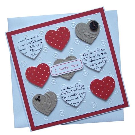 Image Result For Valentine Handmade Cards For Men Valentine Cards