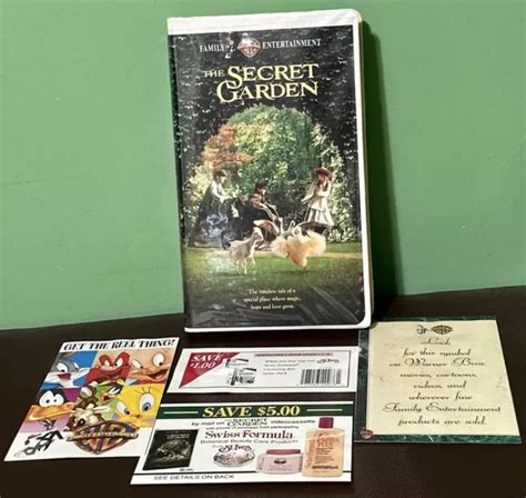 The Secret Garden Vhs 1993 Video Tape Clamshell Movie Maberly Maggie