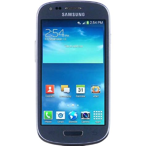 Refurbished Galaxy S3 Mini 8gb Blue Locked Atandt Back Market