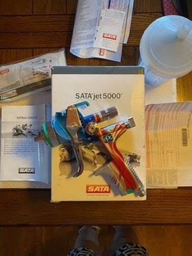 Sata Jet 5000b Hvlp Spray Gun Ppg Special Edition 1 Of 500 New Ebay