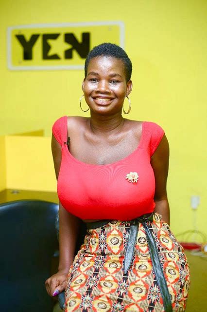 Meet The 21 Year Old Ghanaian Model With The Largest Heaviest Breasts