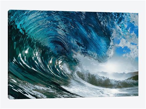 The Wave Canvas Art By Photoinc Studio Icanvas