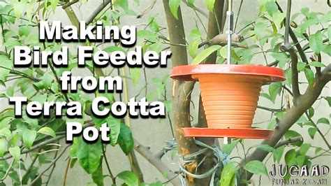 Making Bird Feeder From Terra Cotta Pot Youtube