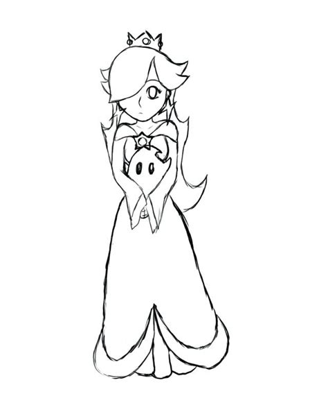 Click on the coloring page to open in a new. Baby Rosalina Coloring Pages at GetColorings.com | Free ...