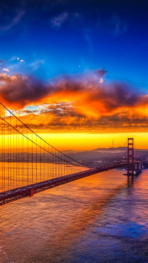 Golden Gate Bridge Sunset Wallpapers Top Free Golden Gate Bridge