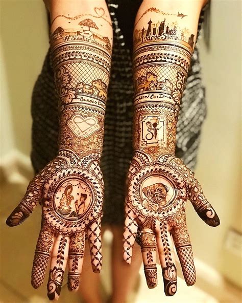 The Most Unique And Stunning Bridal Mehndi Designs 2019