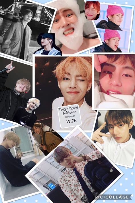 Bts V Cute Wallpapers Wallpaper Cave