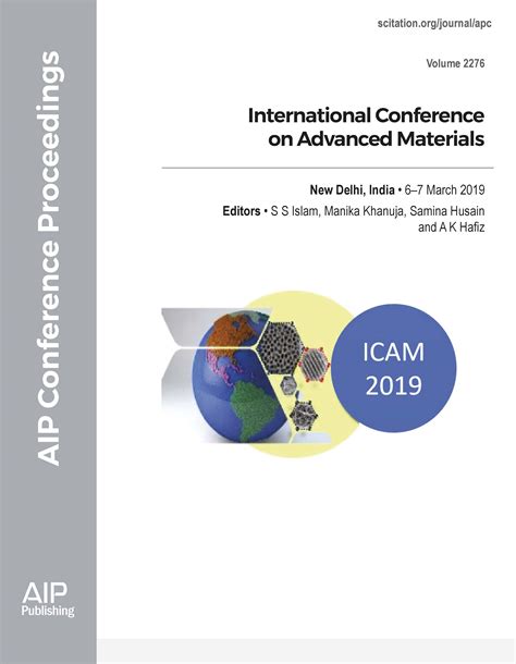 Volume 2276 International Conference On Advanced Materials AIP