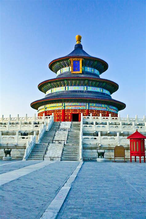 Beijing Tiantan Qiniandian Temple Of Heaven Beijing China China Travel