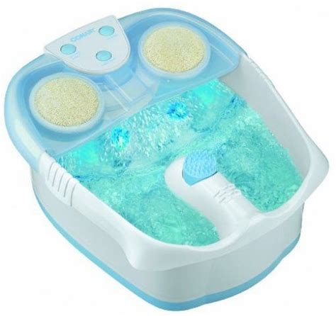conair waterfall foot spa with lights bubbles and heat foot bath foot spa heated foot spa