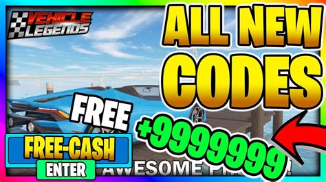 New All Working Vehicle Legends Codes For 2021 Roblox Vehicle